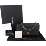 Chanel Quilted Caviar Leather Wallet On Chain Crossbody Bag