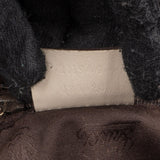 Gucci Off White Guccissima Leather Sukey Handbag