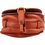 Chloé Grained Calfskin Marcie Mini Saddle Crossbody Bag
