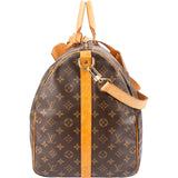 Louis Vuitton Monogram Canvas Keepall 60 Bandoulière Travel Bag