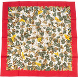 Hermès Le Mûrier Silk Carre 90 Scarf Tuch