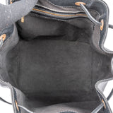 Louis Vuitton Noir Epi Leather Sac Noé Petit Shoulder Bag