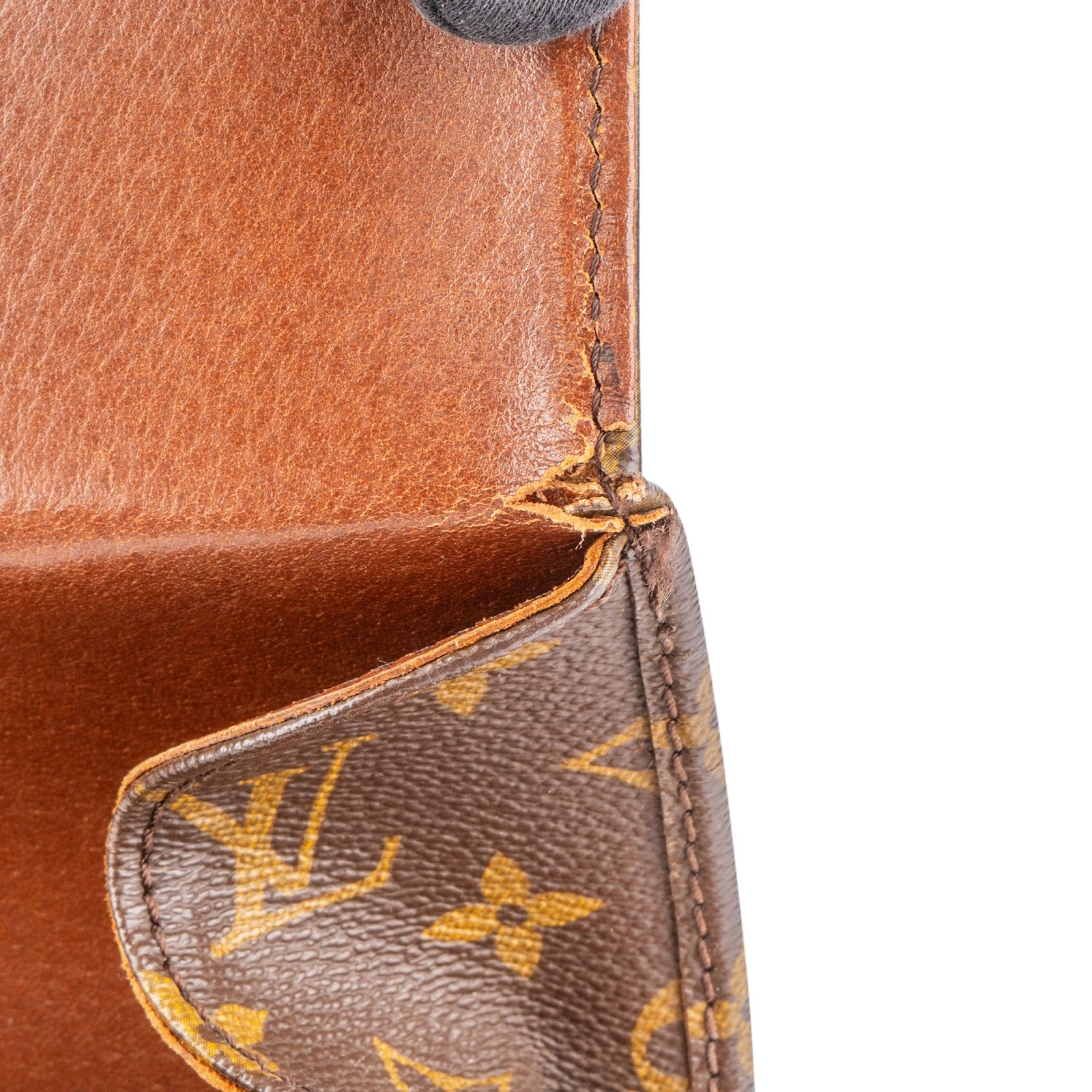 Louis Vuitton Monogram Canvas Cartouchière GM Crossbody Bag - vintageandkickz