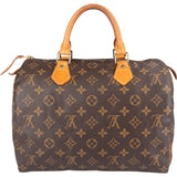 Louis Vuitton Monogram Canvas Speedy 30 Handbag