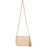 Chanel Quilted Lambskin Tassel Camera Crossbody Bag