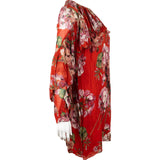 Gucci Multicolor Floral Silk Dress (IT42)