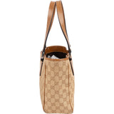 Gucci Monogram GG Canvas and Perforated Leather Small Handbag