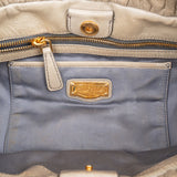 Miu Miu Vitello Lux Leather Satchel Handbag