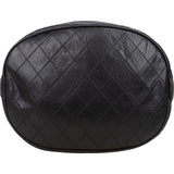 Chanel Quilted Lambskin CC Drawstring Bucket Crossbody Bag
