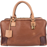 Loewe Bicolor Leather Amazona 36 Handbag