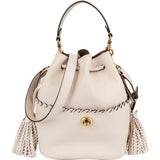 Coach Pebbled Leather Dinky Bucket Crossbody Bag