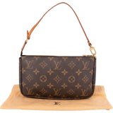 Louis Vuitton Monogram Canvas Pochette Accessoires Handbag