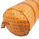 MCM Monogram Visetos Boston Travel Bag 50