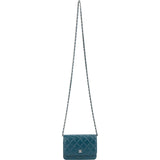 Chanel Quilted Lambskin Mini Wallet on Chain Crossbody Bag