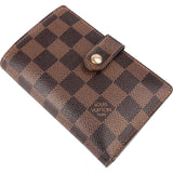 Louis Vuitton Monogram Damier Ebene Canvas Viennois Wallet