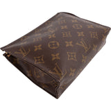 Louis Vuitton Canvas Monogram Poche Toilette 19 Clutch