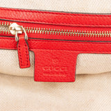 Gucci Grained Leather Soho GG Tassel Hobo Shopper Tote Handbag