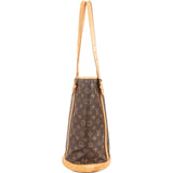 Louis Vuitton Monogram Canvas Bucket GM Shoulder Bag