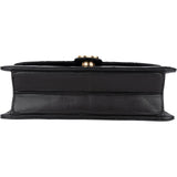 Chanel Quilted Lambskin CC Single Flap Shoulder Bag