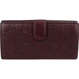 Gucci Guccissima Leather Horsebit Envelope Continental Wallet