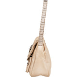 Christian Dior Gaucho Saddle Limited 259 Ivory Shoulder Bag