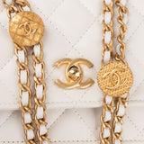 Chanel Quilted Caviar Leather Wallet On Chain Crossbody Bag