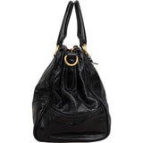 Prada Vitello Shine Leather Bauletto Handbag