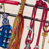 Hermès Passementerie Silk Carre 90 Scarf Tuch
