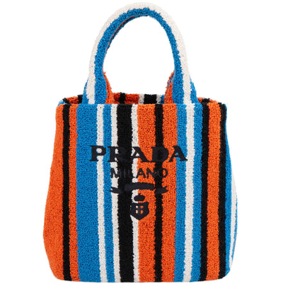 Prada Multicolor Terry Tote Handbag