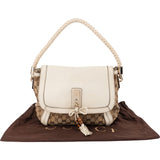 Gucci Monogram GG Canvas Bella Flap Shoulder Bag