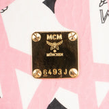 MCM Monogram Visetos X Eddie King Mini Aren Handbag