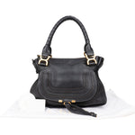 [🔄️B14 / F23] Chloé Grained Calfskin Medium Marcie Satchel Handbag - vintageandkickz