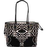 MCM Monogram Visetos Reversible Liz Tote Shoulder Bag