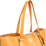 Prada Vitello Daino Shopping Tote Shoulder Bag