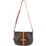 Louis Vuitton Canvas Monogram Perforated Saumur 30 Crossbody Bag
