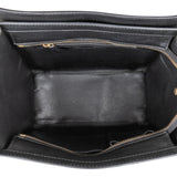 Céline Black Leather Luggage Handbag