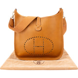 Hermès Ardennes Leather Evelyne GM Crossbody Bag