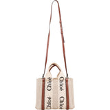 Chloé Canvas Small Woody Tote Handbag