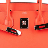 Hermès Coral Epsom Leather Birkin 30 Handbag - vintageandkickz