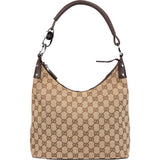 Gucci Monogram GG Canvas Hobo Shoulder Bag