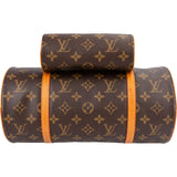 Louis Vuitton Monogram Canvas Papillon Set Shoulder Bag