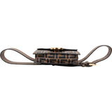 Fendi Monogram FF Embossed Leather "F is" Belt Crossbody Bag