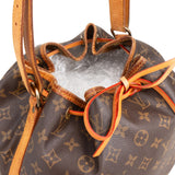 Louis Vuitton Monogram Canvas Sac Noé Petit Shoulder Bag