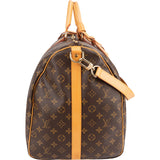 Louis Vuitton Monogram Canvas Keepall 60 Bandoulière Travel Bag