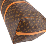 Louis Vuitton Monogram Canvas Keepall 55 Bandoulière Travel Bag