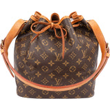 Louis Vuitton Monogram Canvas Sac Noé Petit Shoulder Bag