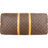 Louis Vuitton Monogram Canvas Keepall 55 Bandoulière Travel Bag