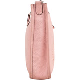 Hermès Rose Sakura Clemence Leather Mini Evelyne 16 Crossbody Bag