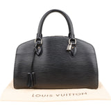 Louis Vuitton Noir Epi Leather Pont Neuf PM Handbag