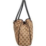 Gucci Monogram Canvas Twin GG Shoulder Bag